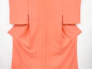 縞に寄せ柄江戸小紋着物